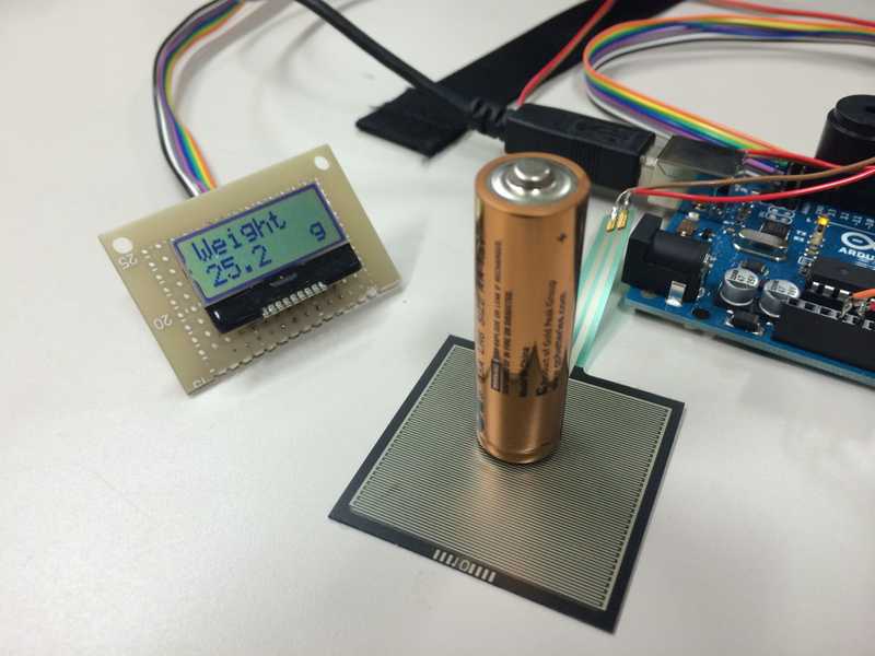 gravimeter with arduino